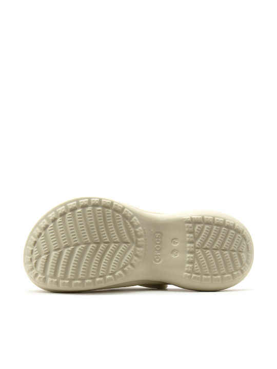 Crocs Bae Γυναικεία Σαμπό Μπεζ
