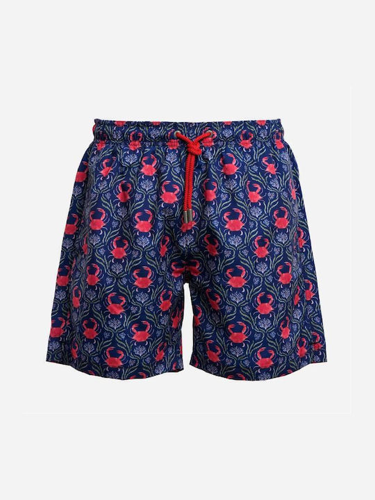 Costum De Baie Bărbați Pantaloni Scurți Albastru