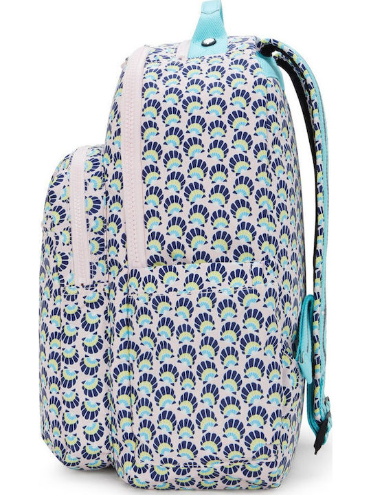 Kipling Seoul Τσάντα Πλάτης για Laptop 15" Πολύχρωμη