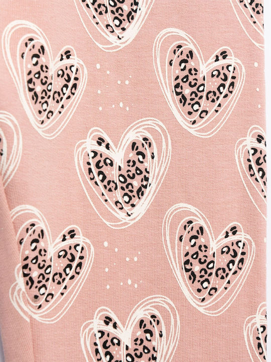 Kinder Leggings Lang Rosa