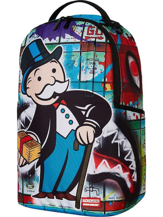 Sprayground DLXR School Bag Backpack Multicolour with Water Bottle Holder