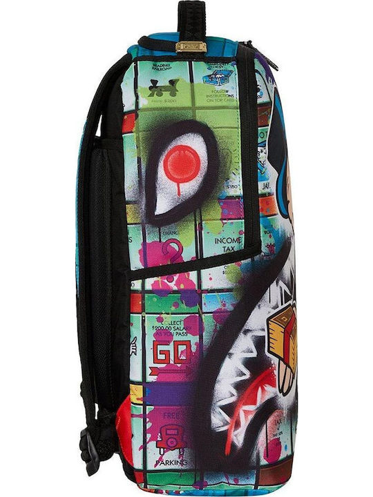 Sprayground DLXR School Bag Backpack Multicolour with Water Bottle Holder