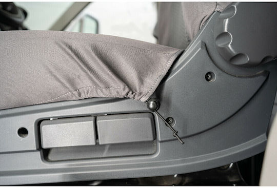 Lampa Car Seat Covers Headrests 3 Rows of Seats Dark Gray Color Sedili Set Large Medium Lampa 1 Piece L5503.0