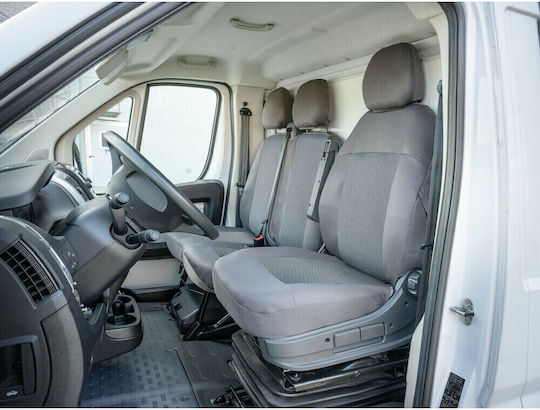 Lampa Car Seat Covers Headrests 3 Rows of Seats Dark Gray Color Sedili Set Medium Large Lampa 1 Piece L5503.2