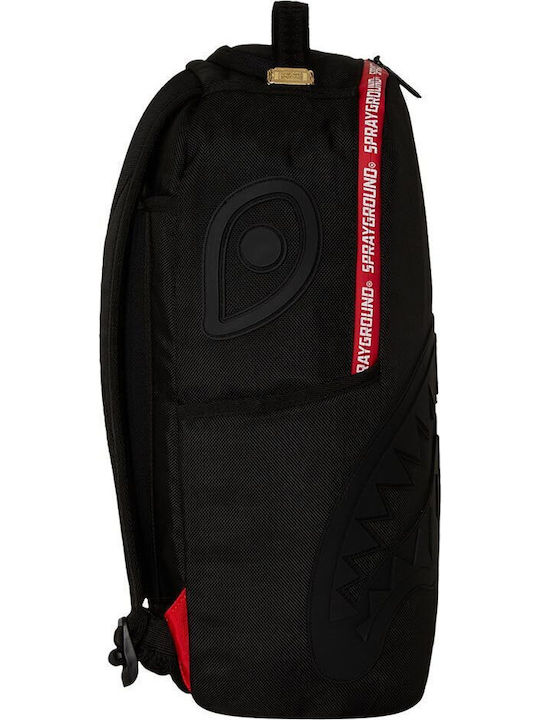Sprayground DLXR School Bag Backpack Elementary, Elementary Black with Water Bottle Holder 20Liters