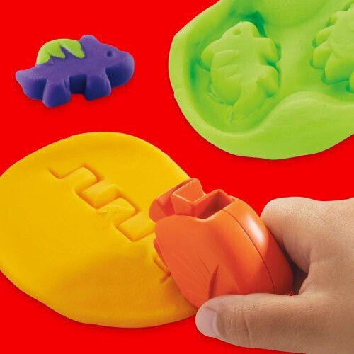 Hasbro Play-Doh Πλαστελίνη - Παιχνίδι Shapes & Colors Dino Starter Set για 3+ Ετών