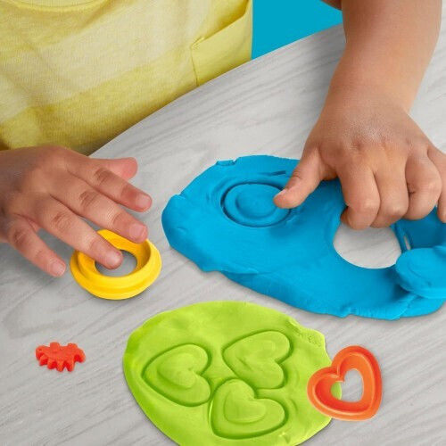 Hasbro Play-Doh Πλαστελίνη - Παιχνίδι Shapes & Colors Dino Starter Set για 3+ Ετών