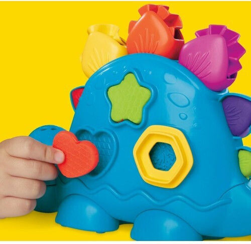 Hasbro Play-Doh Πλαστελίνη - Παιχνίδι Shapes & Colors Dino Starter Set για 3+ Ετών