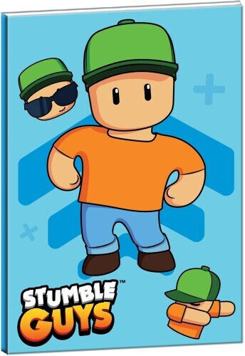 Gim Caiet Cu dungi Stumble Guys 1buc
