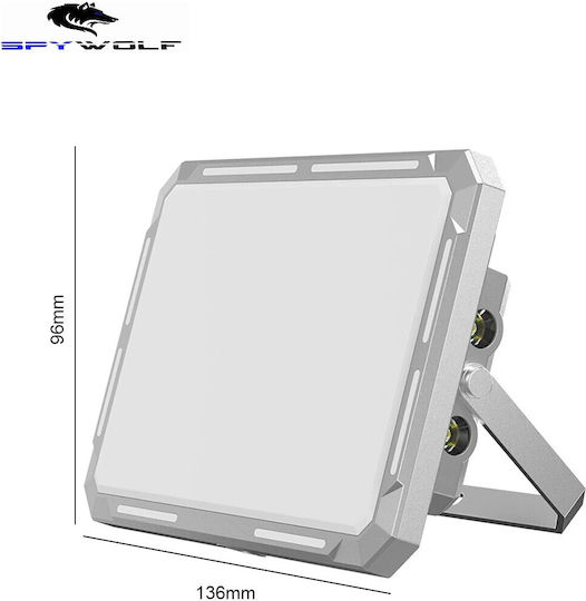 Spywolf Προβολέας LED 50W Θερμό Λευκό
