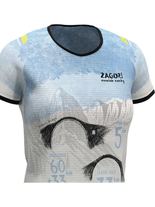 Damen T-Shirt Hellblau