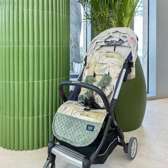 La Millou Stroller Mattress Double Sided Hug Me Velvet 36.5x85cm Multicolour