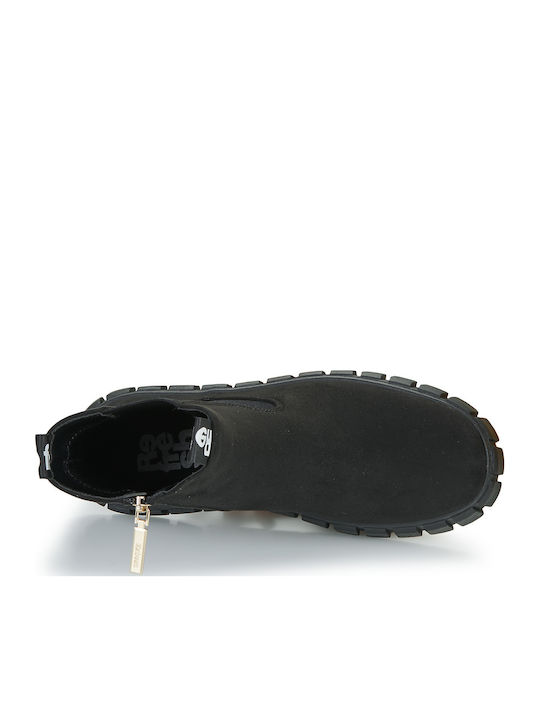 Stiefeletten Damen Schwarz