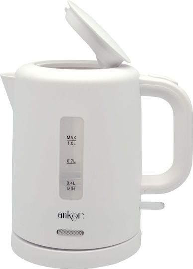 Ankor Kettle 1lt 1100W White