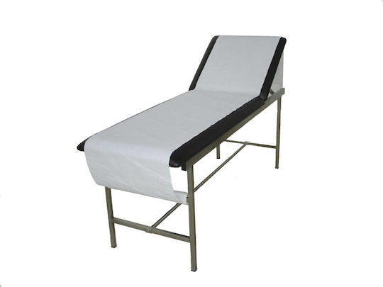 Soft Examination Table Plasticized White Paper Roll 70cmx50m