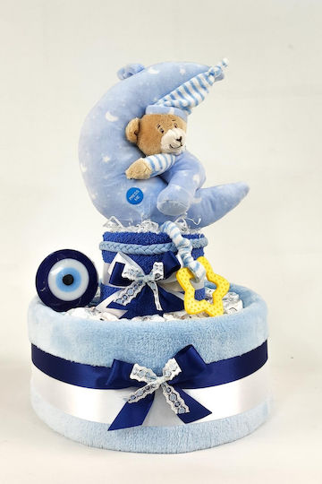 Dama Koupa Handmade Diaper Cake pentru Băiat