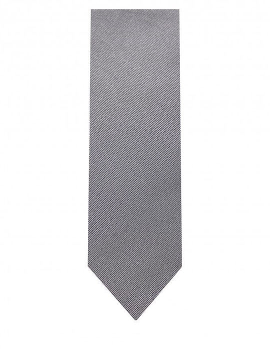 CC Collection Corneliani Ανδρική Γραβάτα Μεταξωτή σε Γκρι Χρώμα CC Collection Corneliani Ανδρική Γραβάτα Μεταξωτή σε Γκρι Χρώμα