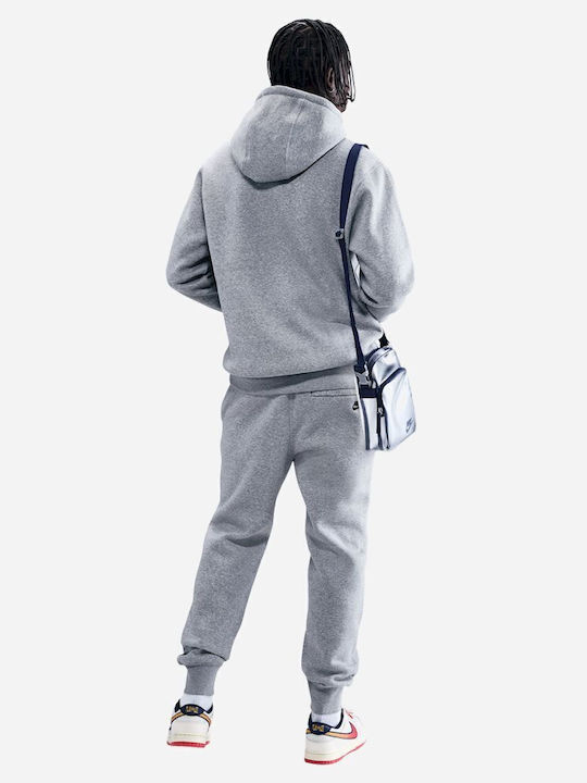Sportswear Sweatshirt with Hood Gray