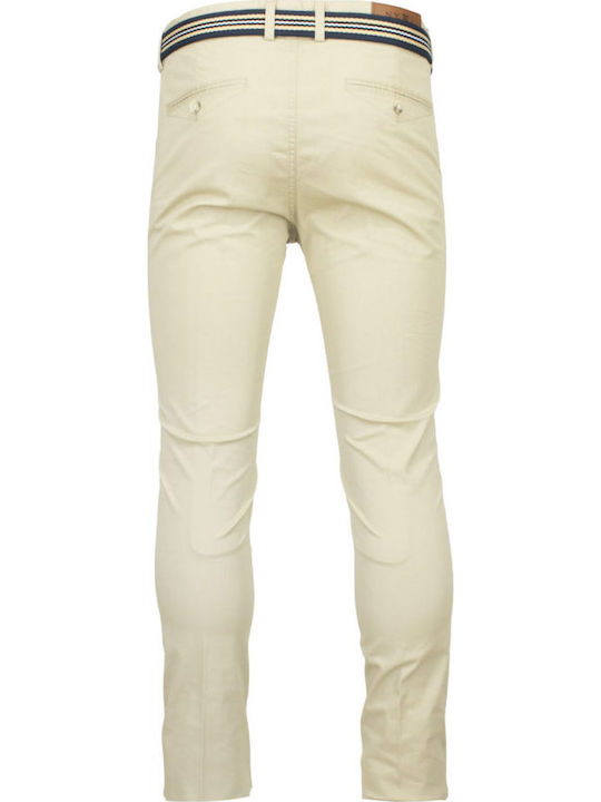 Trousers Chino in Slim Fit Beige, Lt Beige