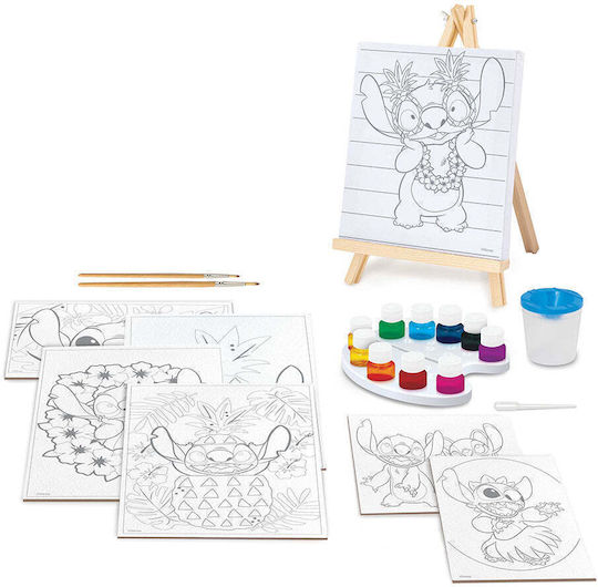 HappiHobbi Ζωγραφική Εργαστήριο Disney Stitch για Παιδιά 7+ Ετών