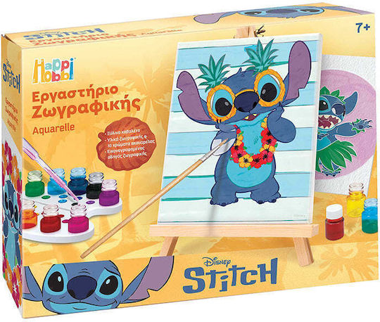 HappiHobbi Ζωγραφική Εργαστήριο Disney Stitch για Παιδιά 7+ Ετών