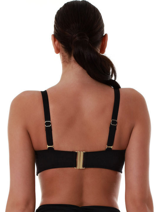 Bikini Bra E Cup Black