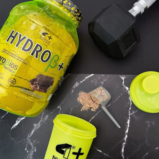 4+ Nutrition Hydroβ Πρωτεΐνη Ορού Γάλακτος Χωρίς Γλουτένη με Γεύση Dark Chocolate 900gr