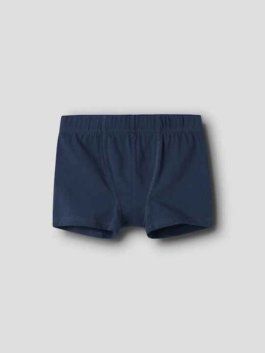 Name It Παιδικό Σετ με Μποξεράκια Μπλε Navy 3τμχ