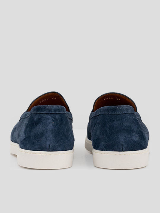 Ανδρικά Loafers σε Μπλε Χρώμα