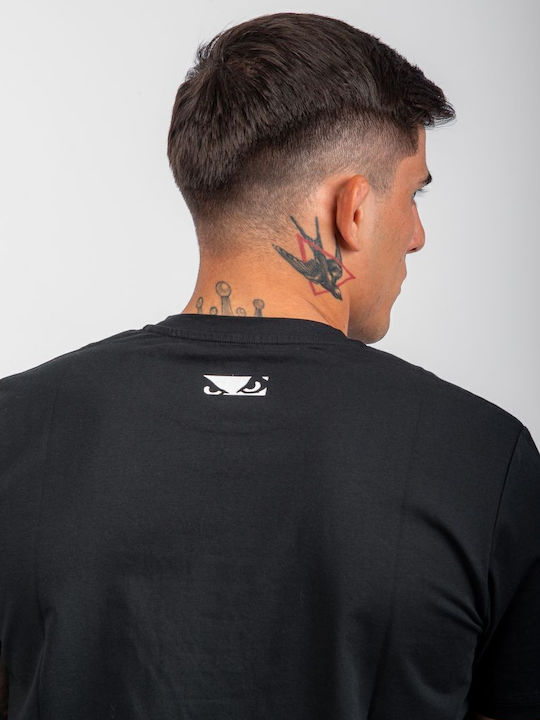 Bad Boy Short Sleeve Shirt BB-000018-100 for Muay Thai Black