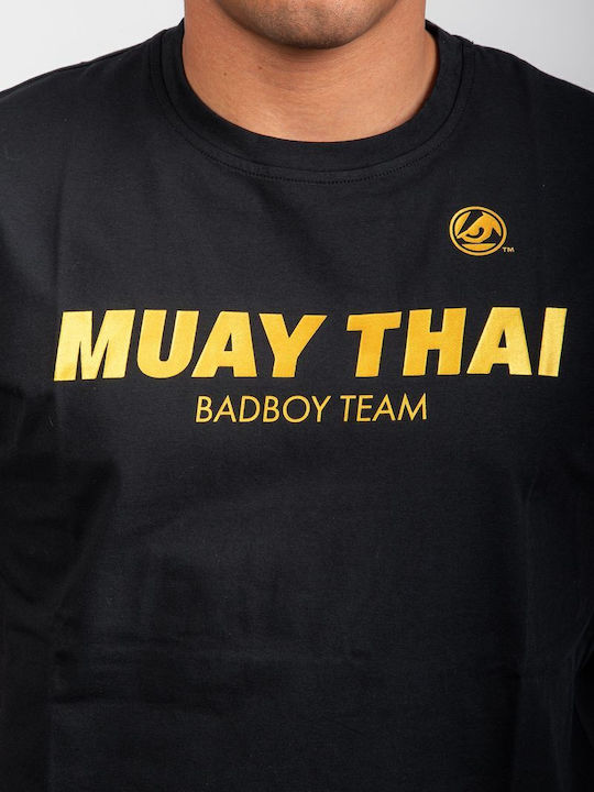 Bad Boy Short Sleeve Shirt BB-000022-105 for Muay Thai Black