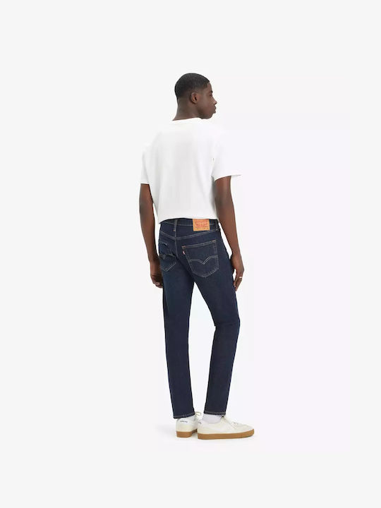 512 Men's Elastic Jeans Pants with Slim Tapered Fit Dark Blue