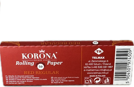 Korona Cigarette Rolling Papers 1pcs