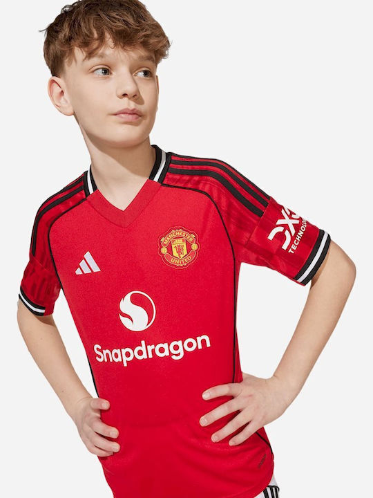 Manchester United 25/26 Home Jersey Children's Jersey Style Football