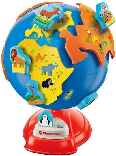 Clementoni Ζωάκι Interactive Preschooler Globe για 36+ Μηνών