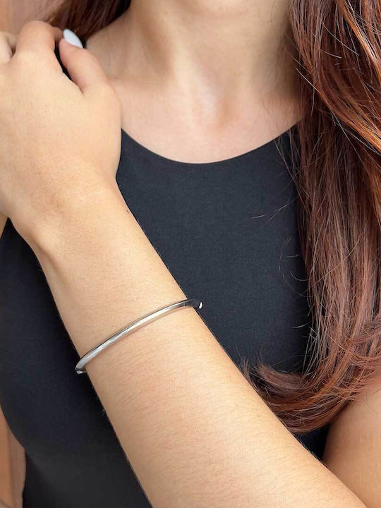 Xryseio Дамско Гривна Белезници от Бяло злато 14K