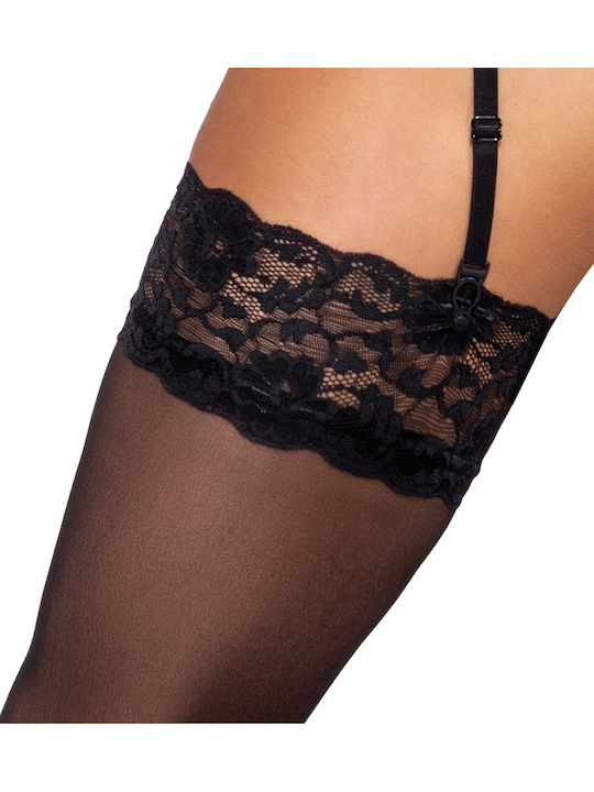 Cottelli Collection Șosete Sexy Negre