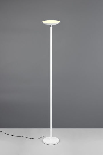 Trio Lighting LED Φωτιστικό Δαπέδου με Ρυθμιζόμενο Λευκό Φως 1900lm Λευκό