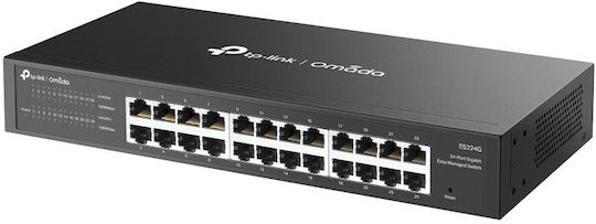 TP-LINK Omada ES224G v1 Managed L2 Switch με 24 Θύρες Gigabit (1Gbps) Ethernet