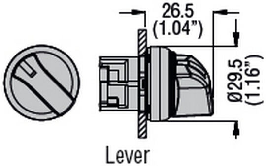Lovato Electric Βιομηχανικός Διακόπτης LPSS120