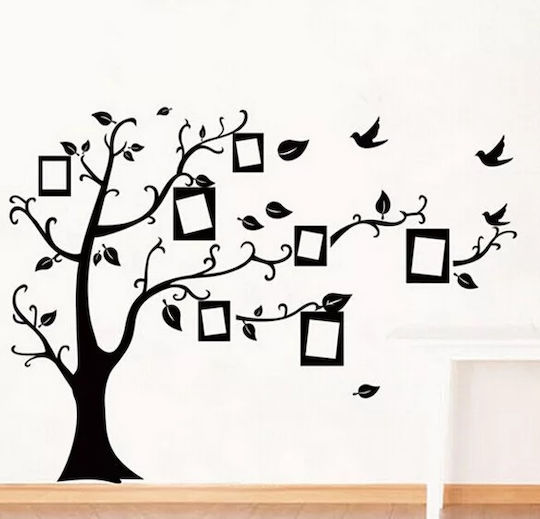 Autocolant Decorativ Cameră Living Copac 7 Rame Foto 120 X 100 Cm Oferte Originale