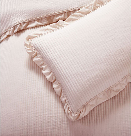 Liolios Home Armony Pillowcase Set Oxford Pink 50x70cm.