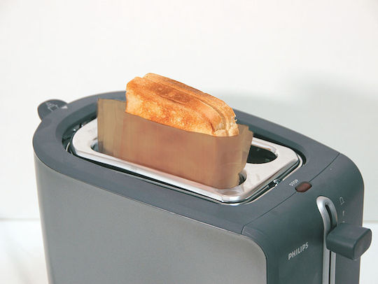 NoStik Non-Stick Case for Sandwich Maker and Toaster Multipurpose 16x16.5cm Set 2 Pieces