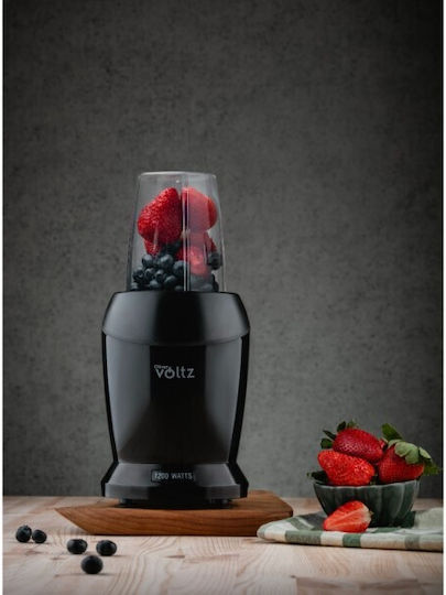 Voltz OV51162DR Блендер с Пластмасова Каната 1 л 1200W Черен