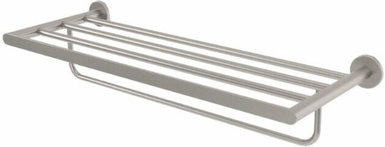 Imex CAP003-05/AC Ραφιέρα Μπάνιου 4 Θέσεων Επιτοίχια με Βίδες 59.8x22.1cm Ασημί Imex CAP003-05/AC Ραφιέρα Μπάνιου 4 Θέσεων Επιτοίχια με Βίδες 59.8x22.1cm Ασημί
