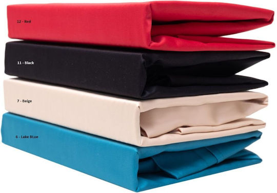 Anna Riska Luxury Tagesdecke Einzelbett Baumwollsatin Black 160x240cm