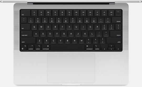 Apple MacBook Pro (2024) 14,2" Retina Display 120Hz (M4 Max-14-Kern/36GB/1TB SSD/32-Kern-GPU) mit Ladegerät 96W Silber (US Tastatursprache)