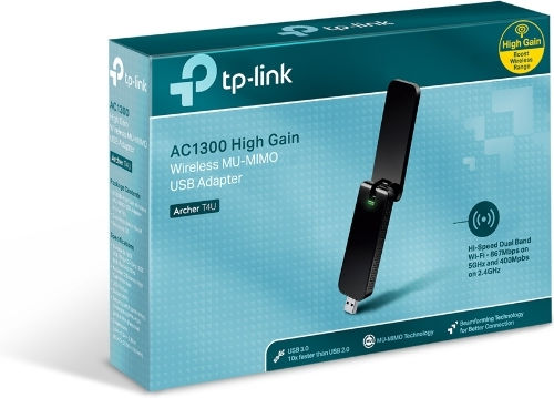 TP-LINK Archer T4U Αντάπτορας Δικτύου USB με Ασύρματη Σύνδεση Wi-Fi 1200Mbps (v5)