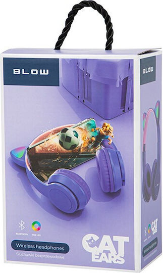Blow Безжични / Жични On Ear Слушалки Лилави