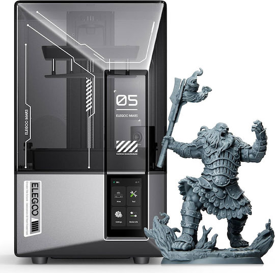 Elegoo Mars 5 Ultra Αυτόνομος 3D Printer Ρητίνης με Σύνδεση USB / Wi-Fi